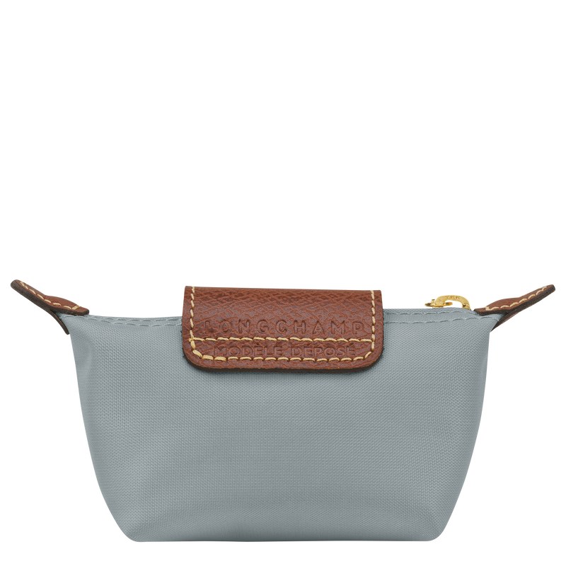 Steel Longchamp Le Pliage Original Coin purse - Recycled canvas Women Cardholders & Coin purses | 920376JHM