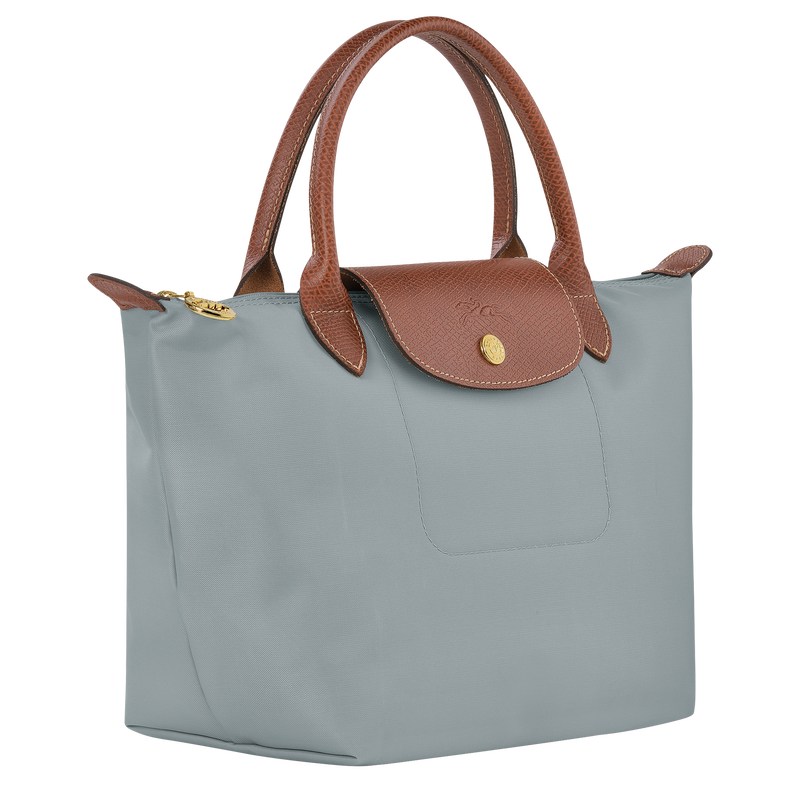 Steel Longchamp Le Pliage Original S - Recycled canvas Women Handbags | 604253KZU