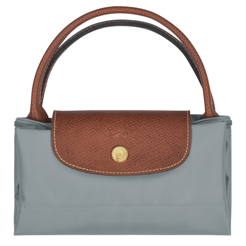 Steel Longchamp Le Pliage Original S - Recycled canvas Women Handbags | 604253KZU