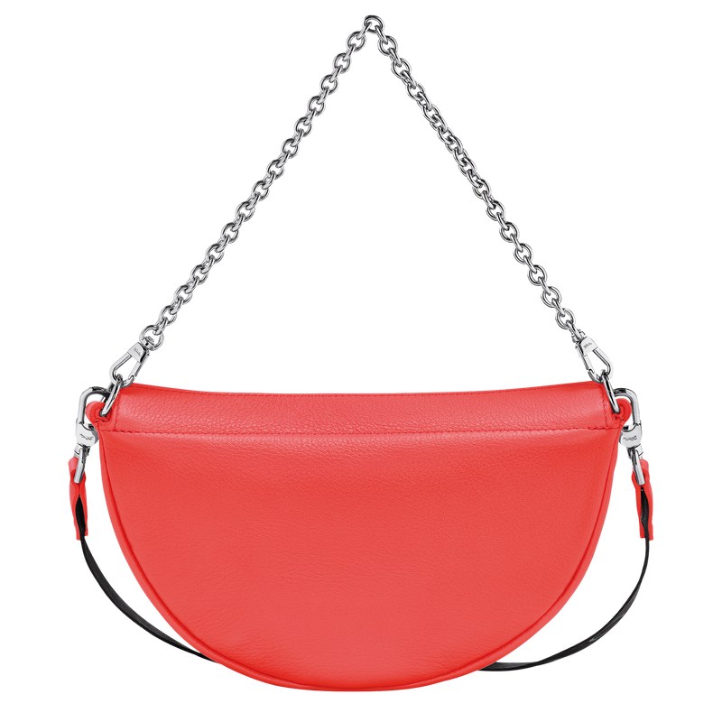 Strawberry Longchamp Smile S Crossbody - Leather Women Shoulder bags | 074359AKZ