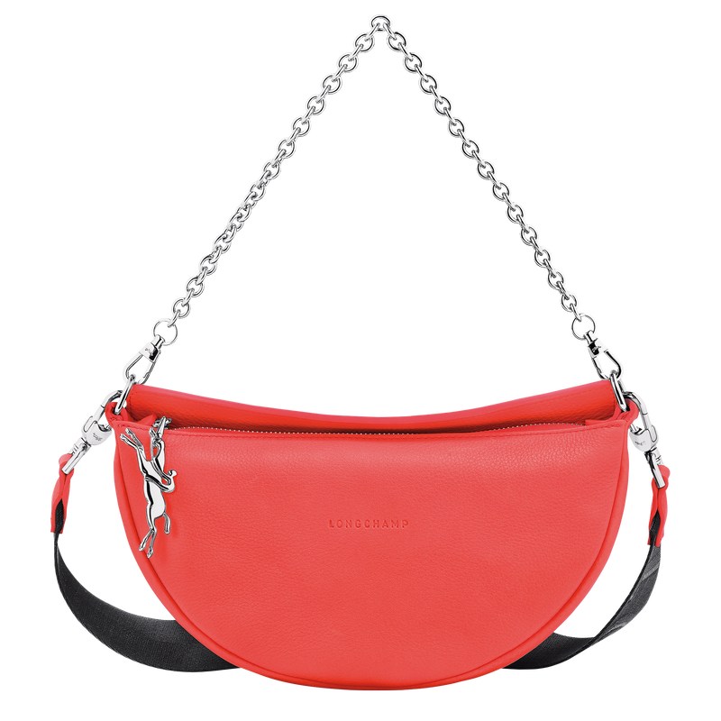 Strawberry Longchamp Smile S Crossbody - Leather Women Shoulder bags | 074359AKZ