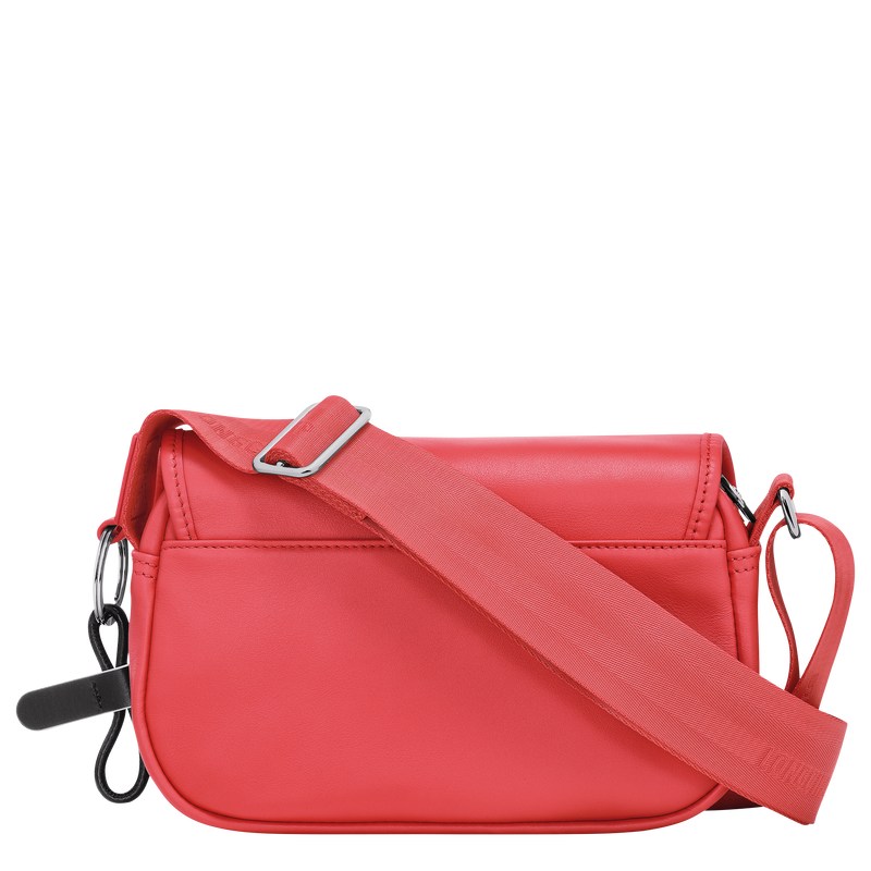 Strawberry Longchamp Très Paris S Crossbody bag - Leather Women Crossbody bags | 785234UTX