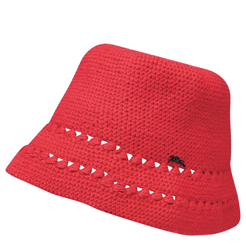 Tomato Longchamp Crochet Women Caps & hats | 160498THD