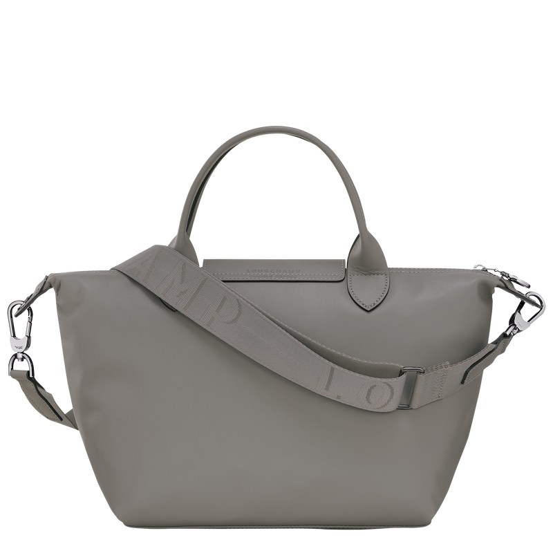 Turtledove Longchamp Le Pliage Xtra S - Leather Women Handbags | 125968TSG