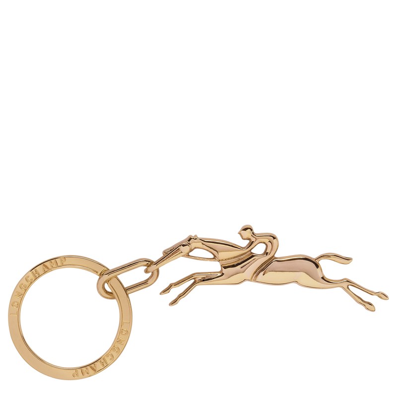 Very pale gold Longchamp Cavalier - OTHER Women Key rings | 487039ANZ