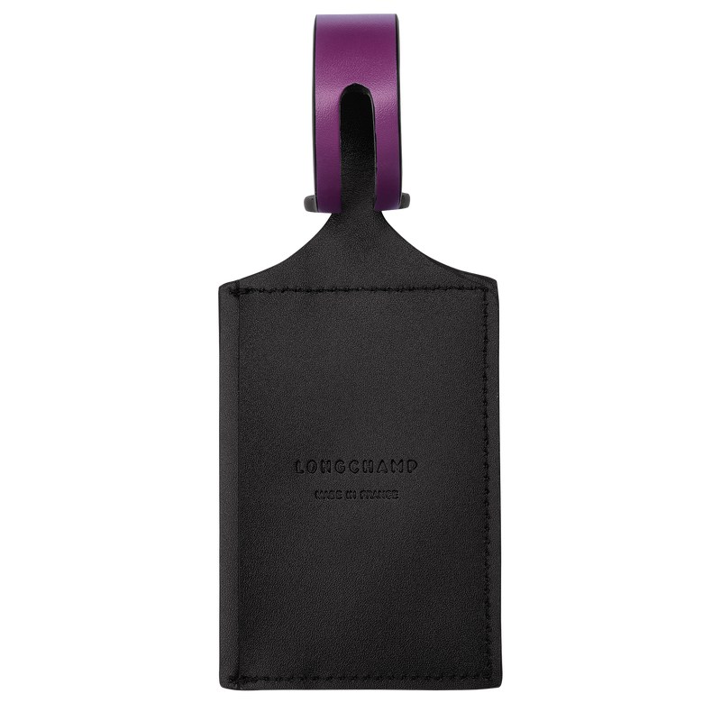 Violet Longchamp LGP Travel Luggage tag - Leather Women Travel accessories | 483796MKN