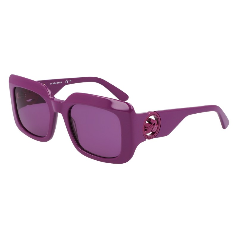 White/Violet Longchamp OTHER Women Sunglasses | 196275IHT